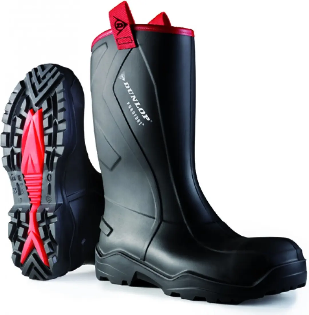 Dunlop C762043.CH Purofort Rugged Zwart Thermo-Werklaarzen S5 Heren