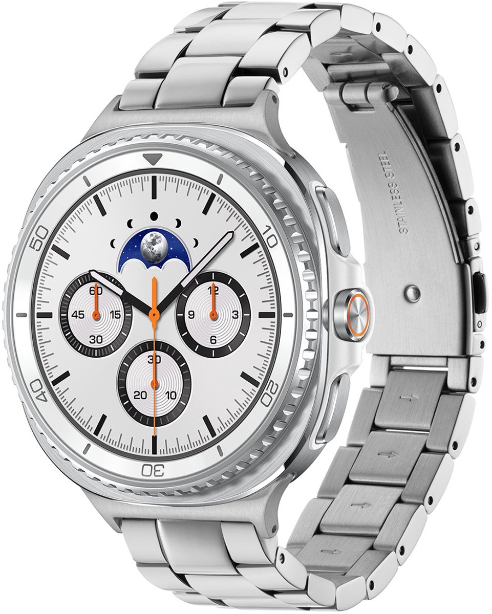 Samsung Special Edition Galaxy Watch 8 CLASSIC Wit/Zilverkl Staal 46mm