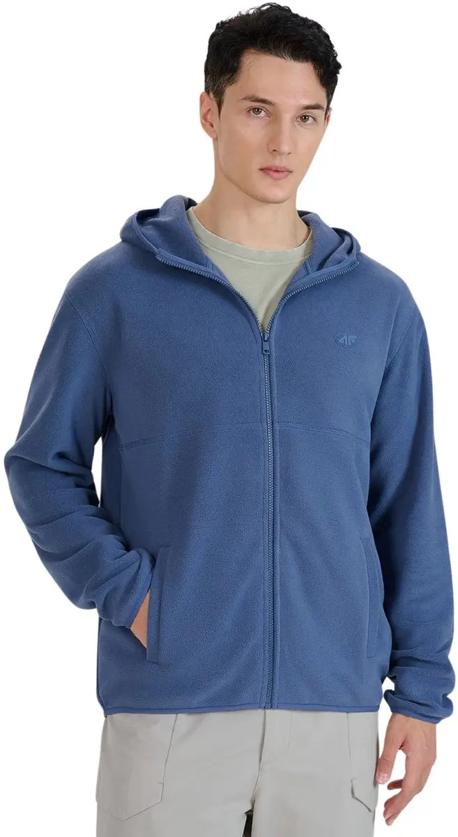 4F Fleece Heren Denim