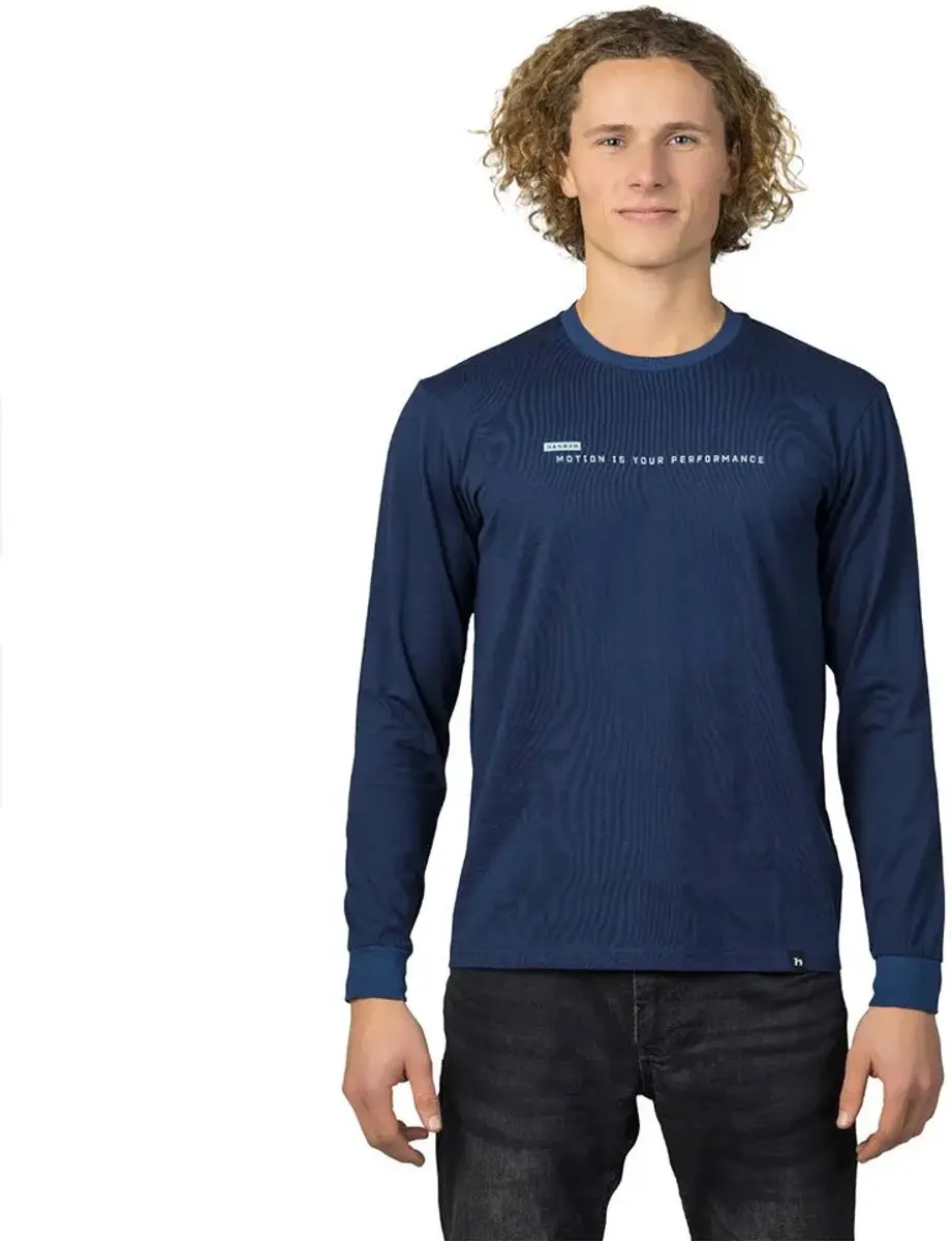 Hannah Kirk T-shirt Met Lange Mouwen Blauw XL Man