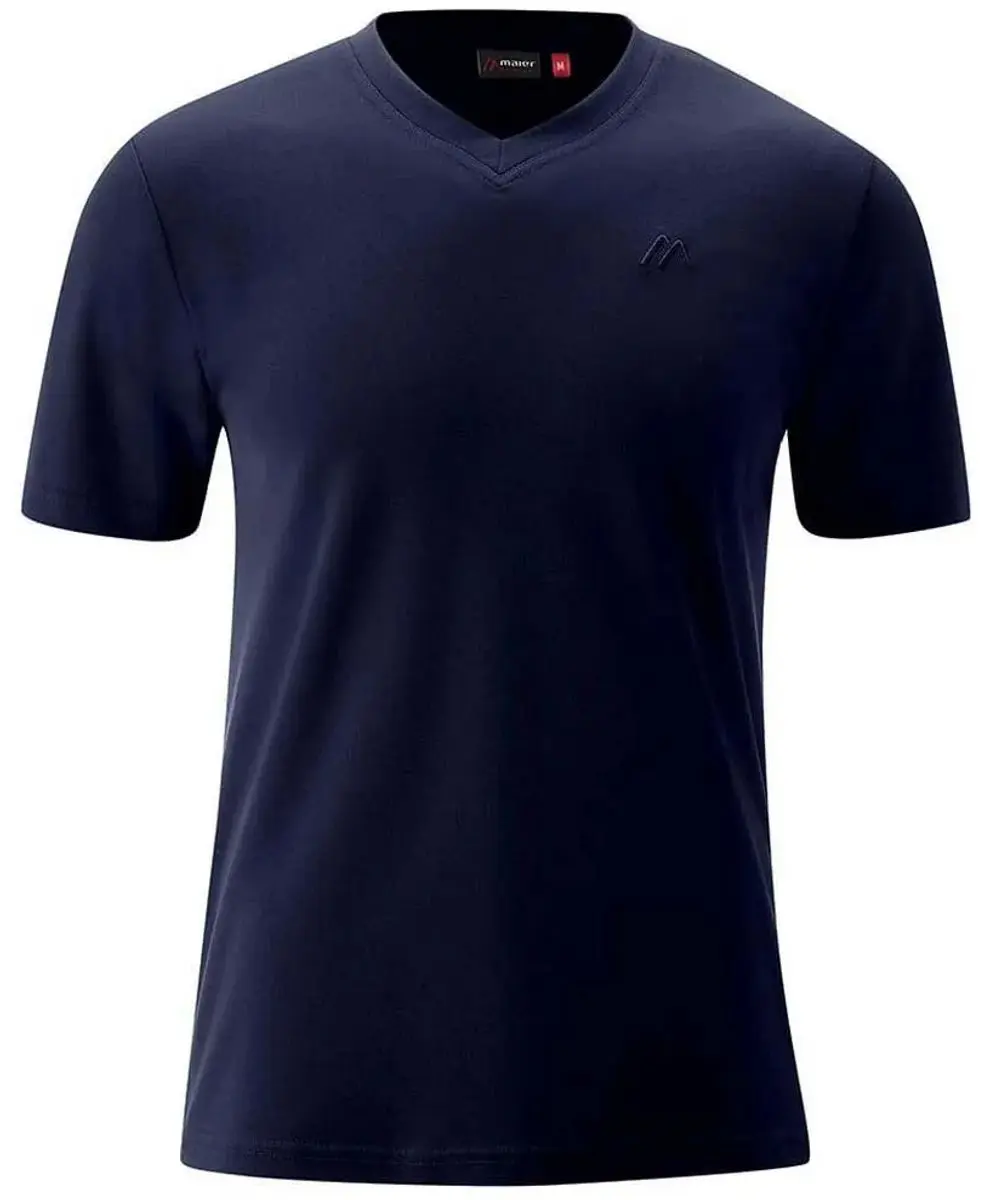 Maier Sports Wali T-shirt Met Korte Mouwen Blauw 2XL Man