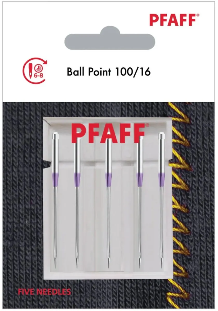 Pfaff Ballpoint 100 (5 stuks) Naalden