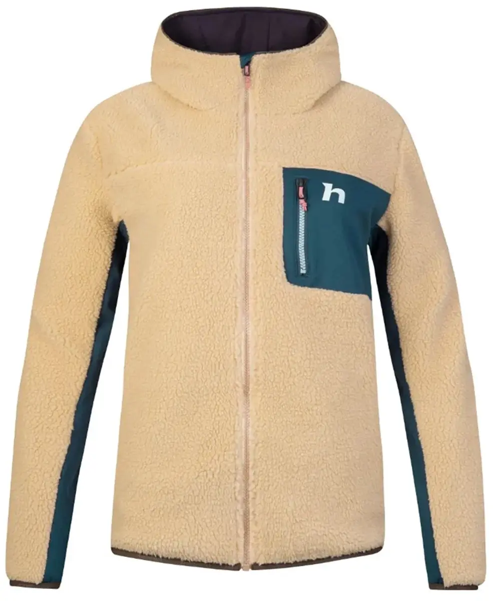 Hannah Koala Hoody Fleece Dames - Beige - afbeelding 2 van 3