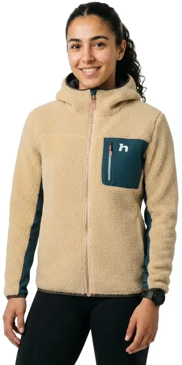 Hannah Koala Hoody Fleece Dames - Beige - afbeelding 3 van 3