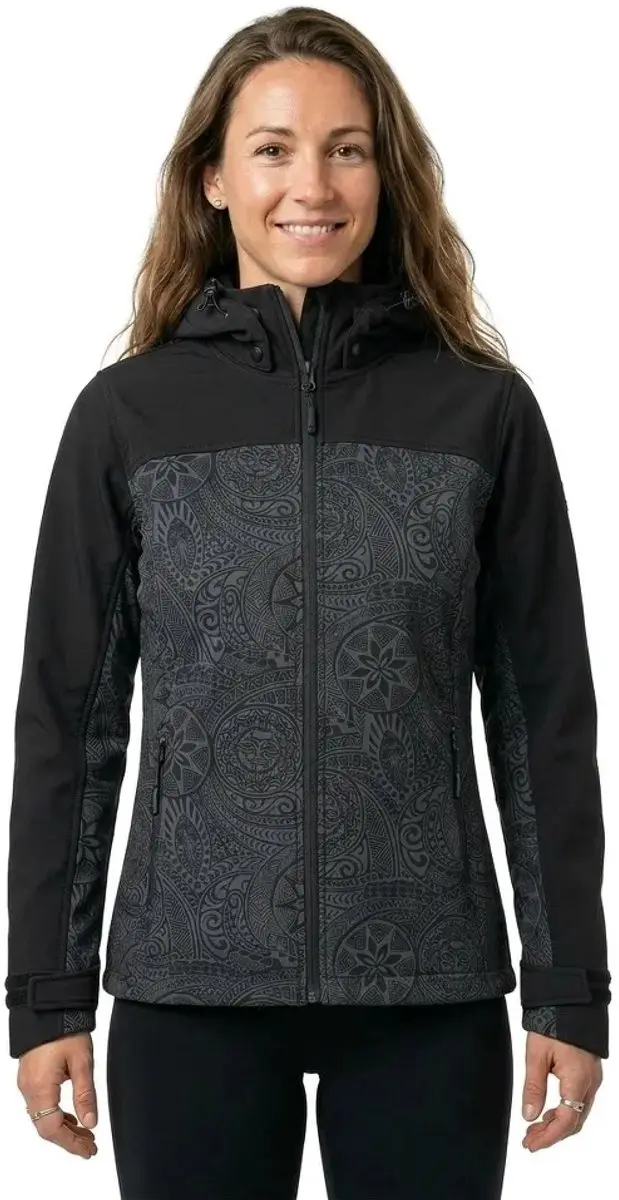 Kilpi Ravia Damesjack - Dark Grey - afbeelding 6 van 6