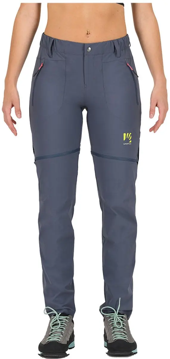 Karpos Bosconero Zip-off Broek Blauw 50 Vrouw
