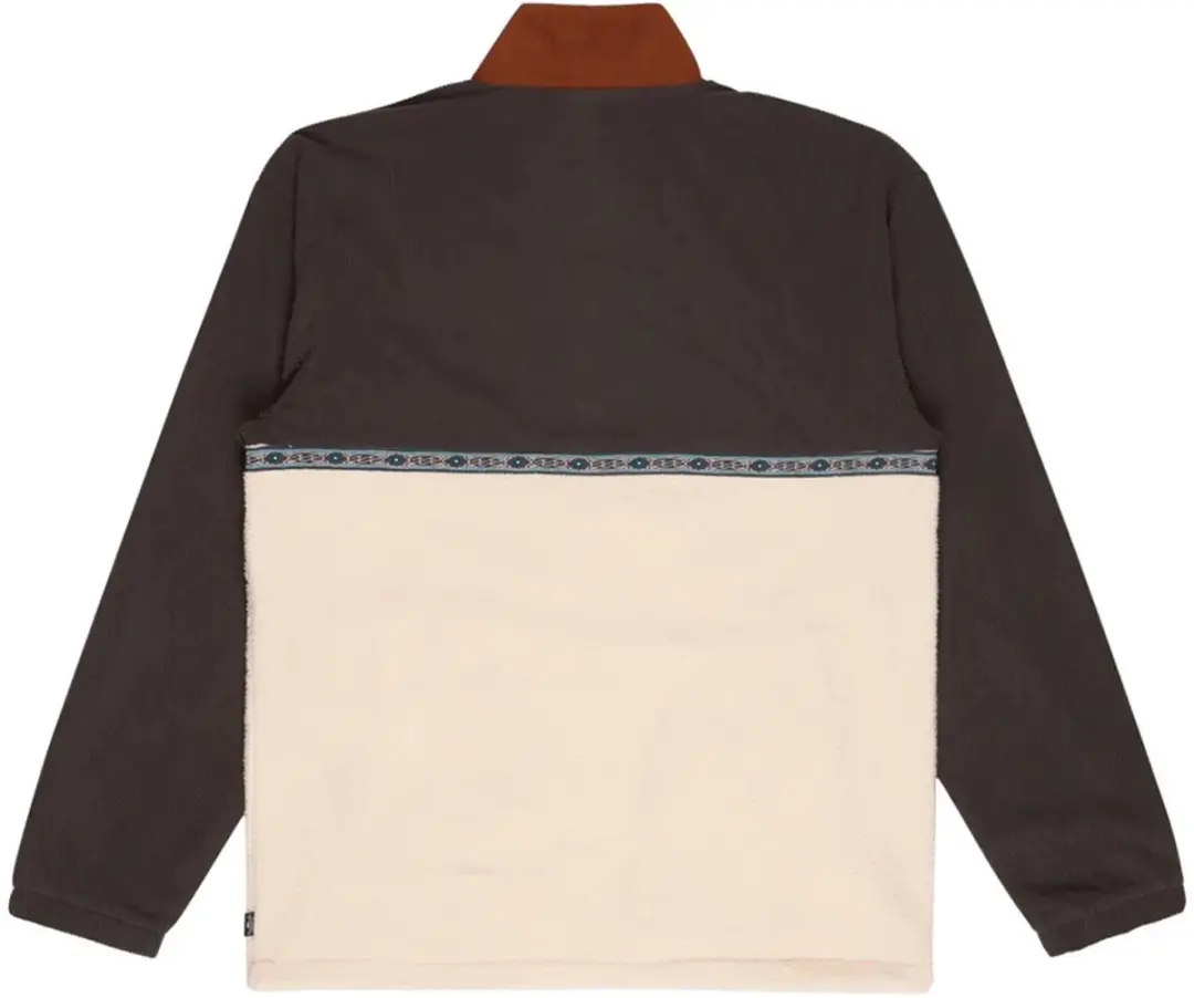 Billabong Space Lobster Half Zip Fleece - Tortoise Shell - afbeelding 2 van 2