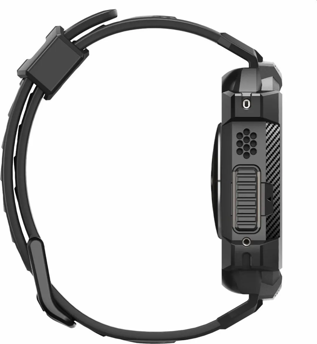 Spigen Rugged Armor Pro - Apple Watch Ultra 49mm - Zwart