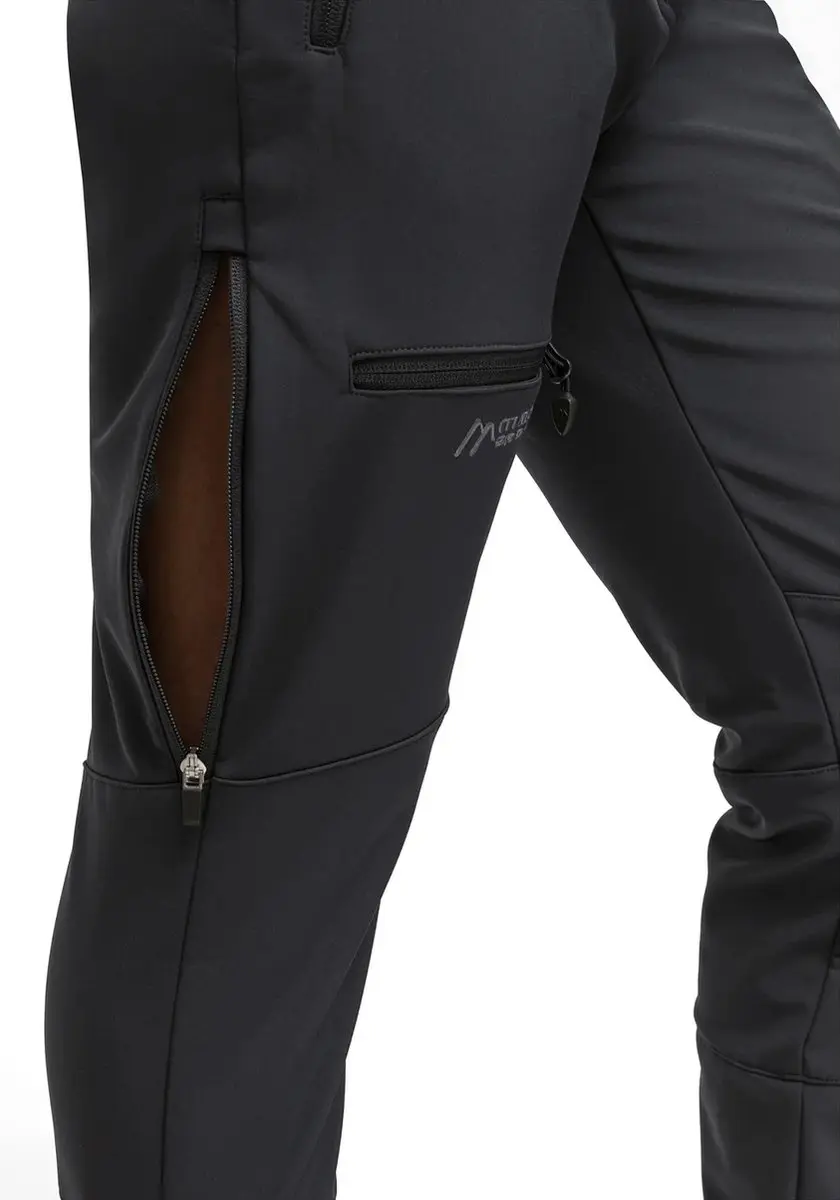 Maier Sports Adakit W Softshell Broek Dames - Zwart - afbeelding 3 van 3