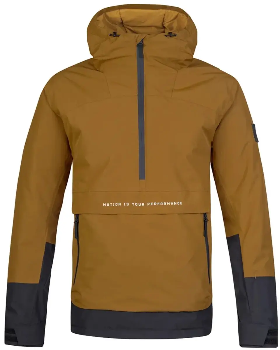 Hannah Patty FD Half-Zip Skijas - Golden Brown - afbeelding 3 van 3