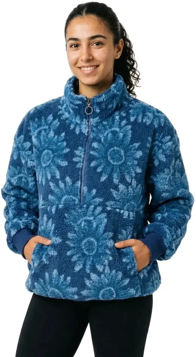 Billabong Time Off Fleece Blauw M Vrouw