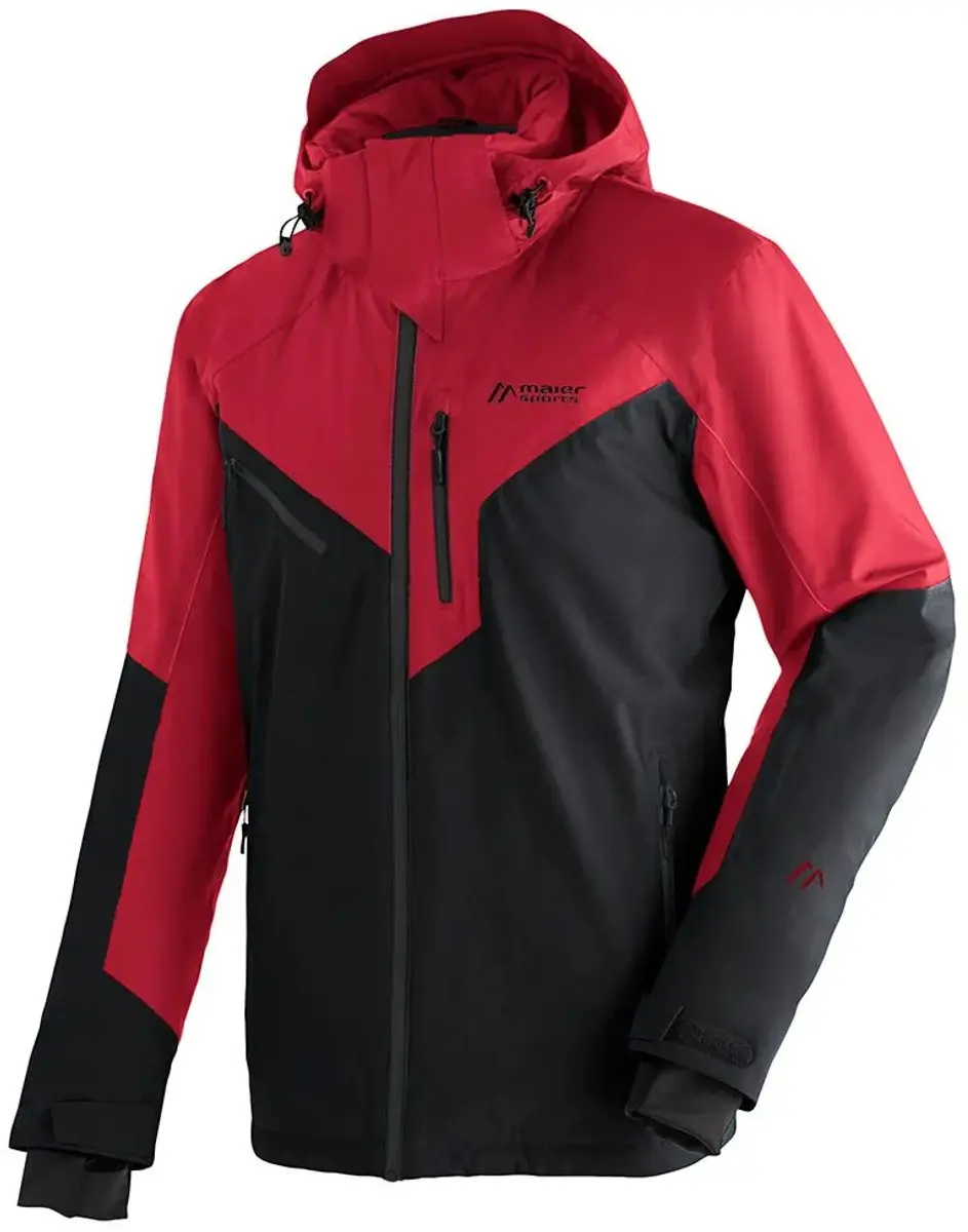 Maier Sports Waterproof Touring Pajares Jas Rood,Zwart 52 / Regular Man