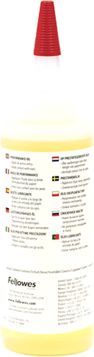 Fellowes Papiervernietigerolie - afbeelding 3 van 5