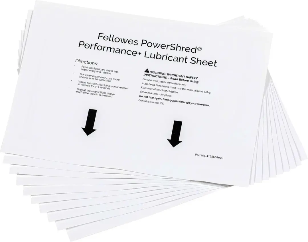 Fellowes Powershred Olievellen 4025601 - Pak van 10 vel - afbeelding 4 van 4