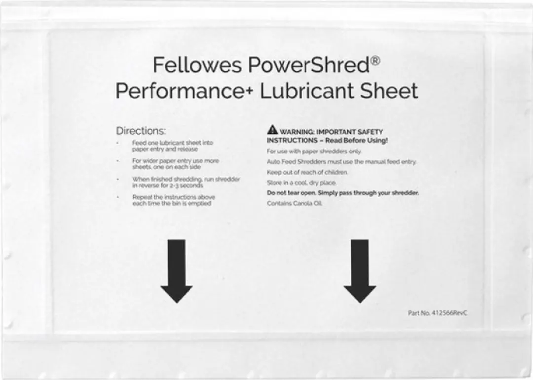 Fellowes Powershred Olievellen 4025601 - Pak van 10 vel - afbeelding 3 van 4