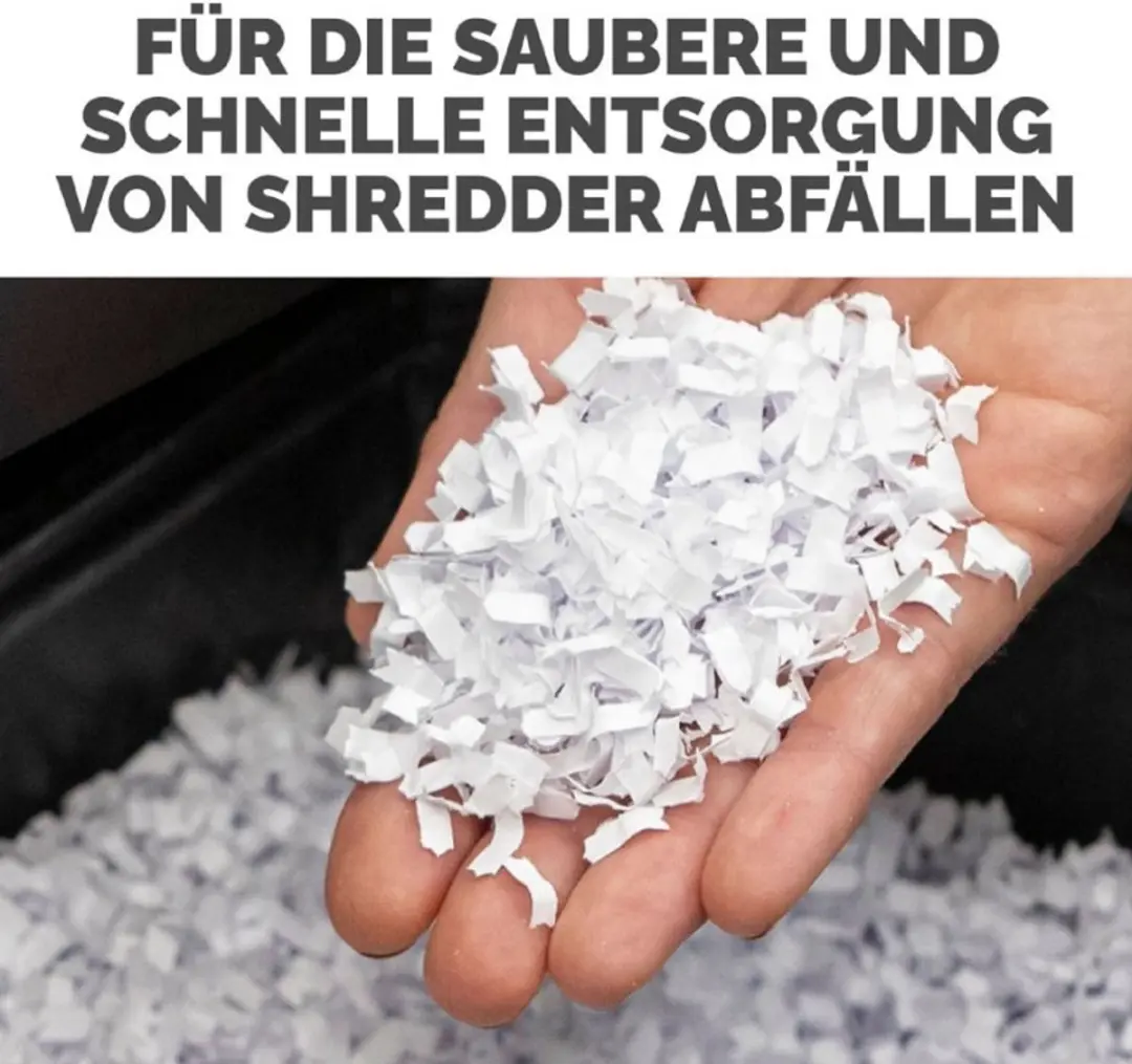 Fellowes Shredderafvalzakken 94L - 50 Stuks - Transparant - afbeelding 4 van 5