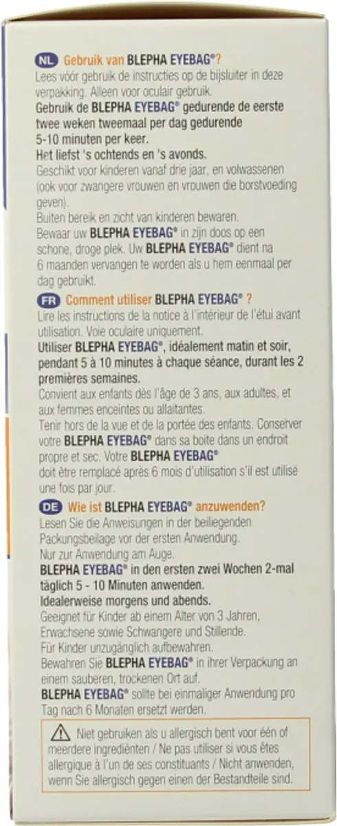 Blepha Eyebag Verwarmd Oogmasker - afbeelding 2 van 6