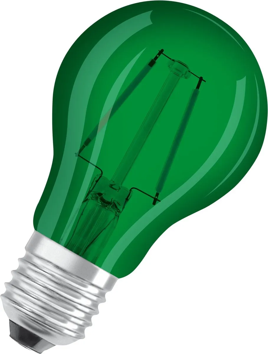 Osram LED-lamp E27 2.5W Groen - 3000K