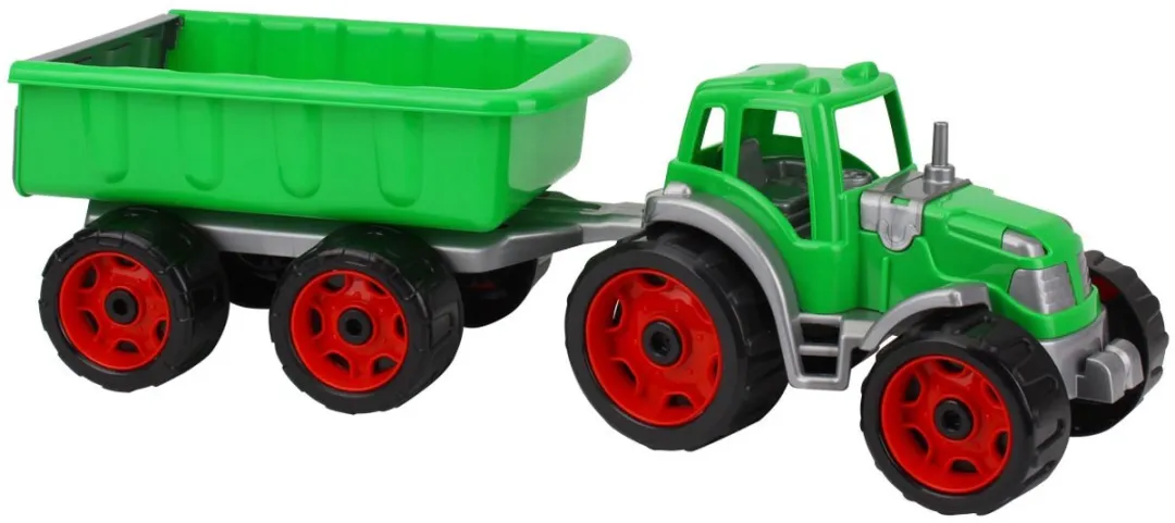 Paradiso Toys Tractor + Trailer T03818