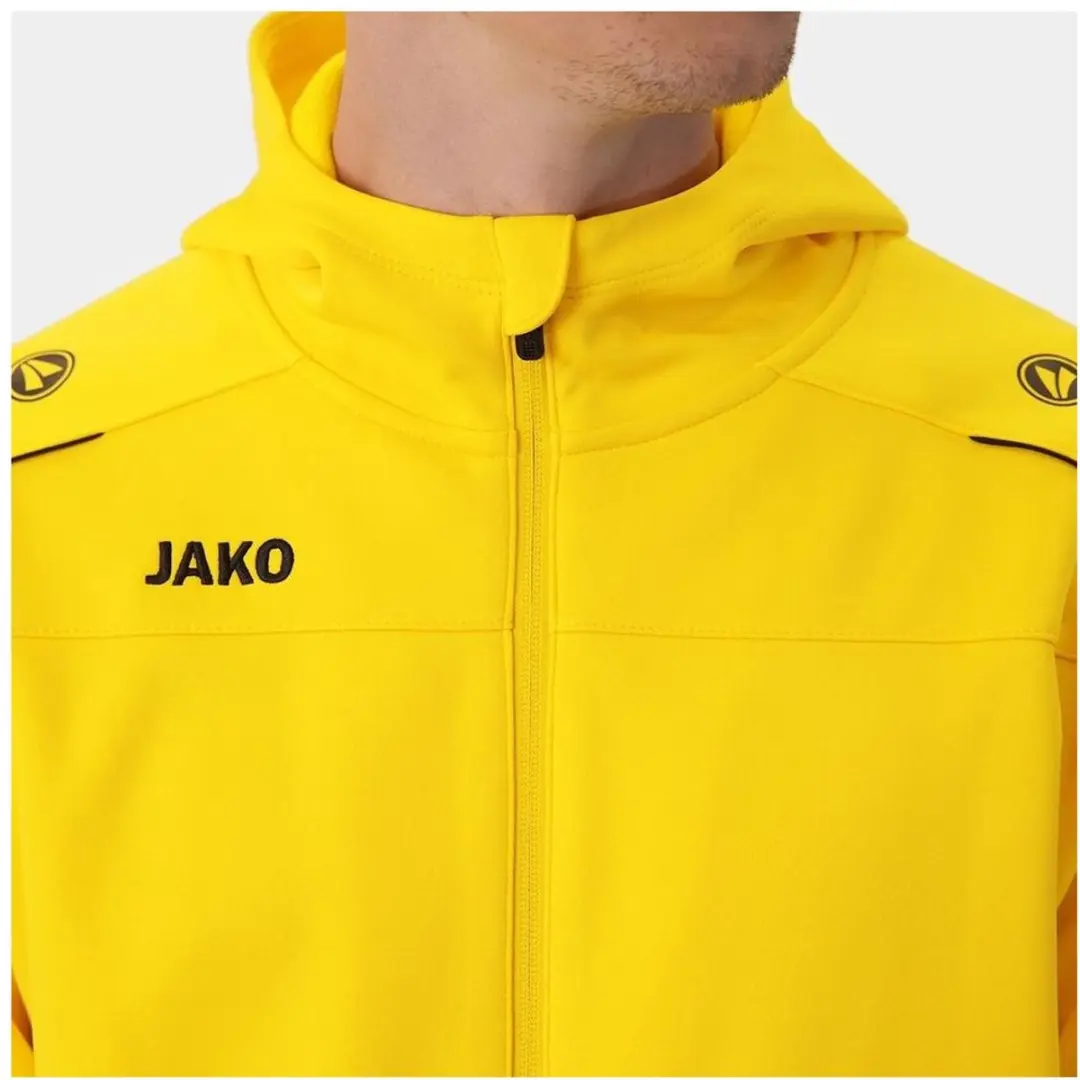 JAKO Classico Jas met Kap Heren - Geel - afbeelding 2 van 3