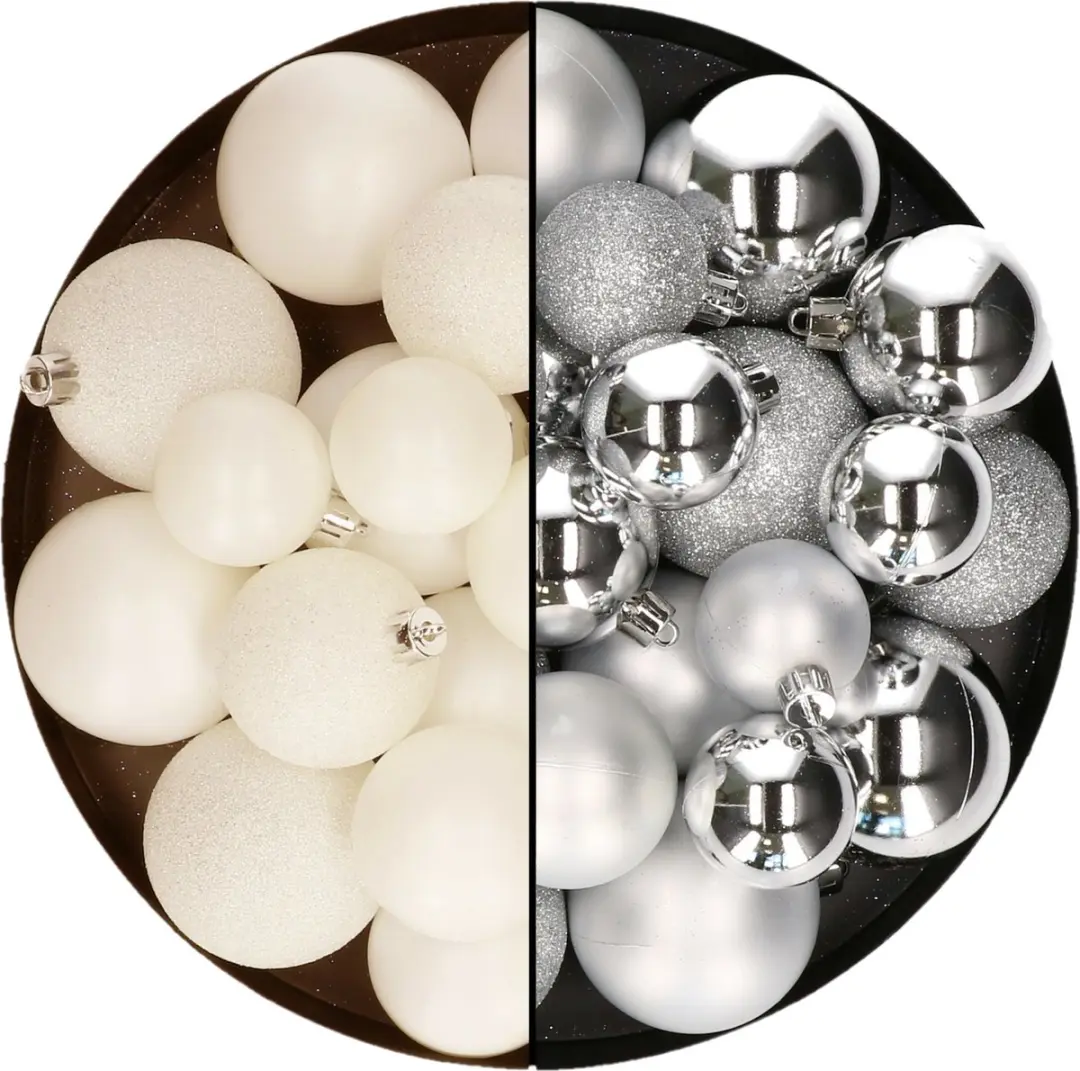 Kerstballen 60x stuks