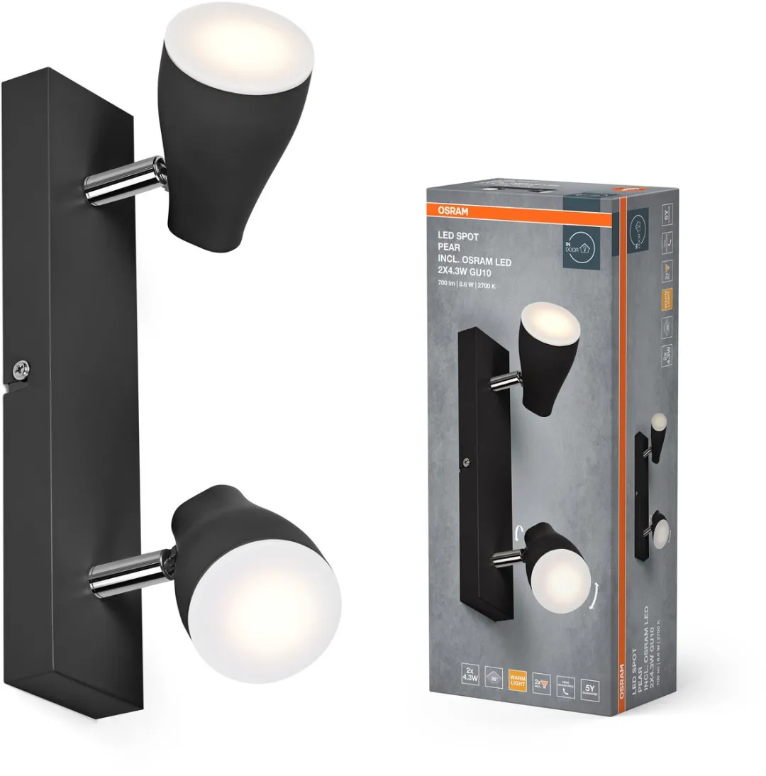 Osram LED Spot Pear Plafondspot 8,6W 420lm GU10
