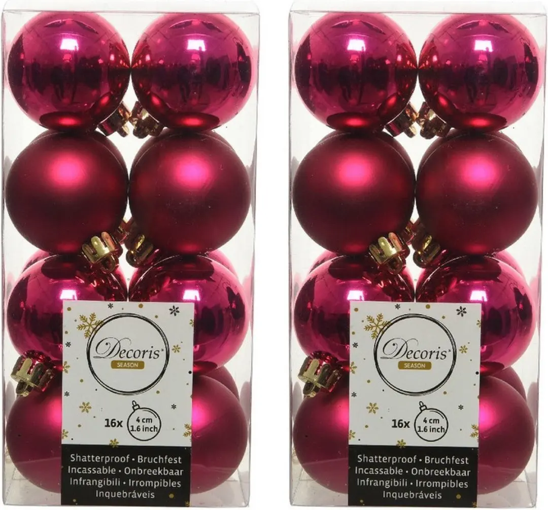 Decoris kleine kerstballen
