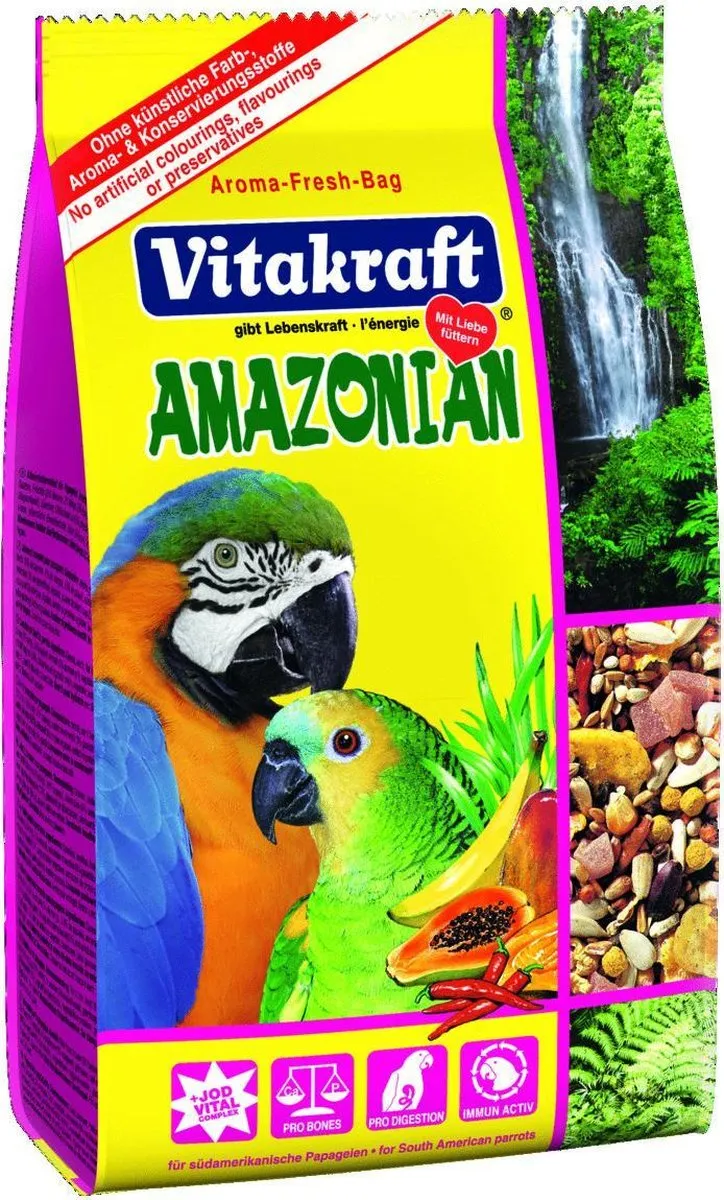 Vitakraft Amazonian Papegaaienvoer 750g
