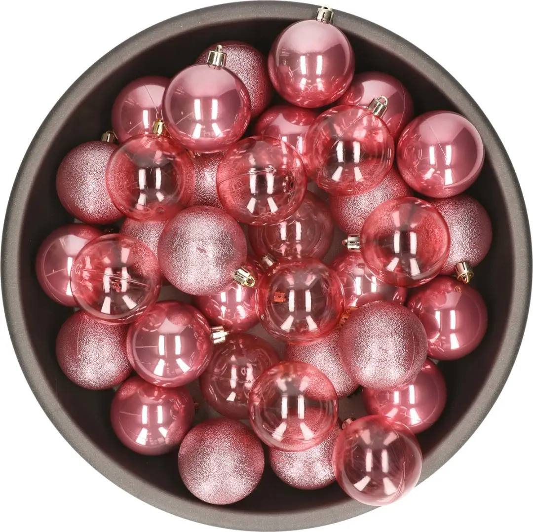 Decoris Kerstballen 6cm