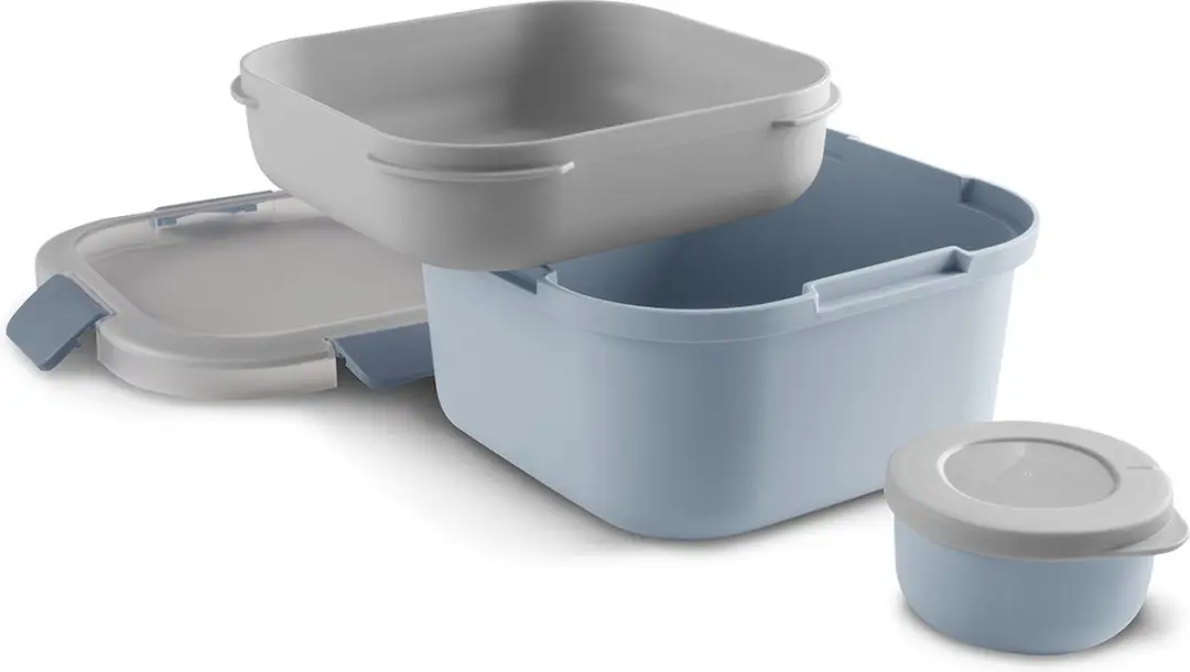 Sunware Sigma Home Food to go Lunchbox - Blauw - 1,4L - afbeelding 2 van 6