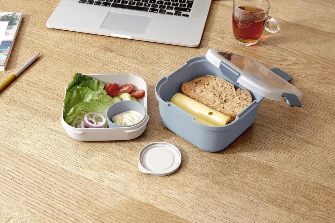 Sunware Sigma Home Food to go Lunchbox - Blauw - 1,4L - afbeelding 4 van 6