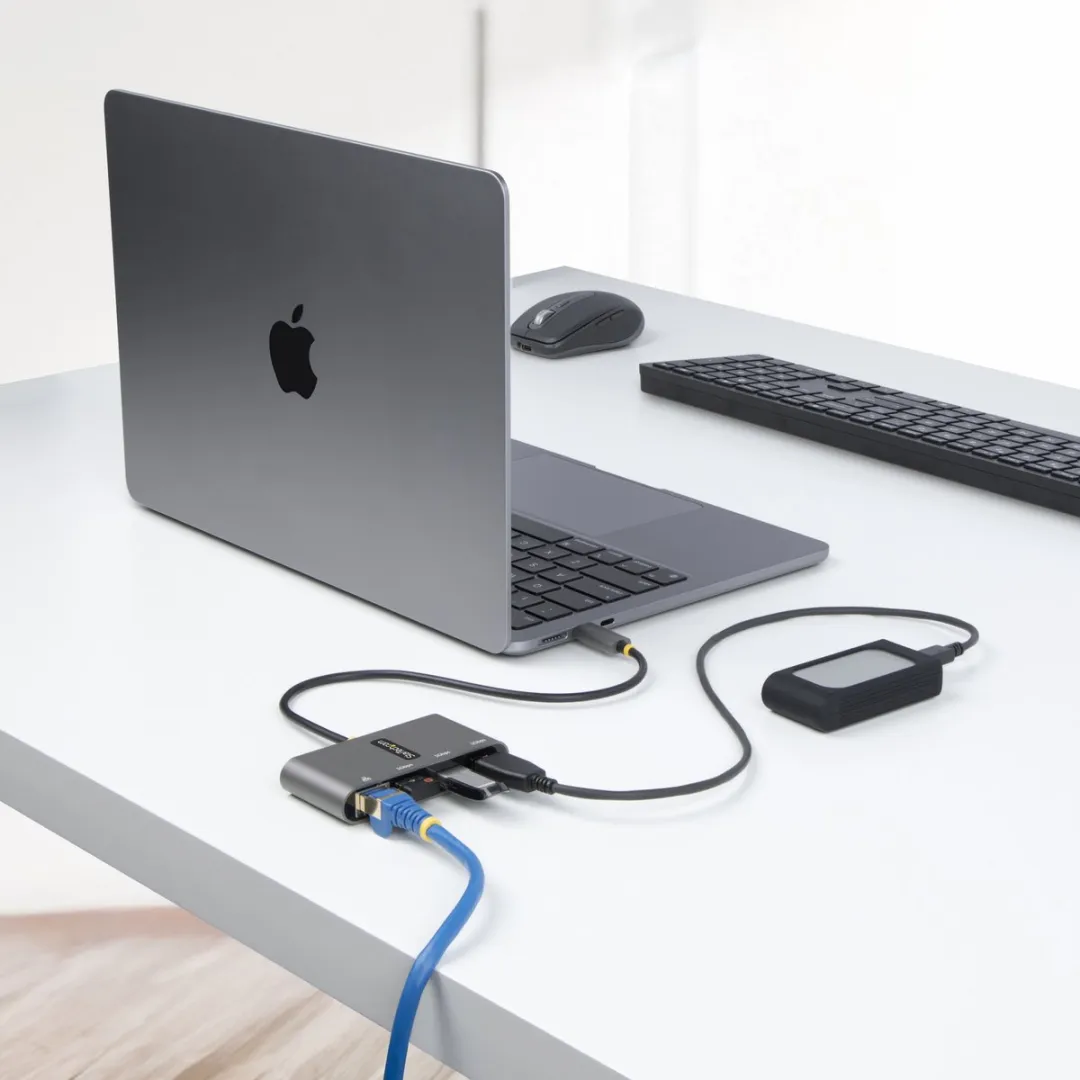 Startech HB30C3A1GEA2 USB Hub 3.0 - Grijs