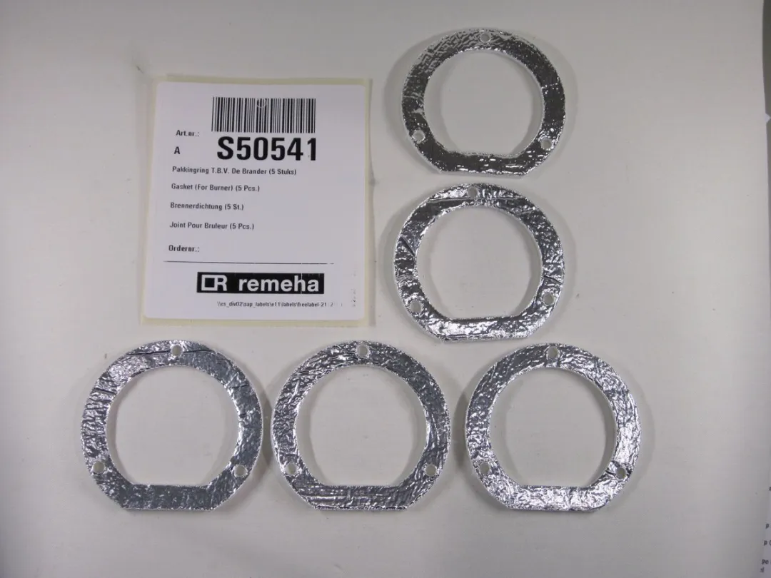 Remeha S50541 pakkingring voor de brander (5 stuks)