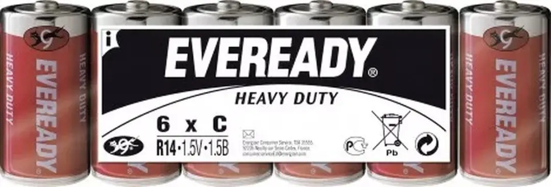Energizer Eveready C Batterijen