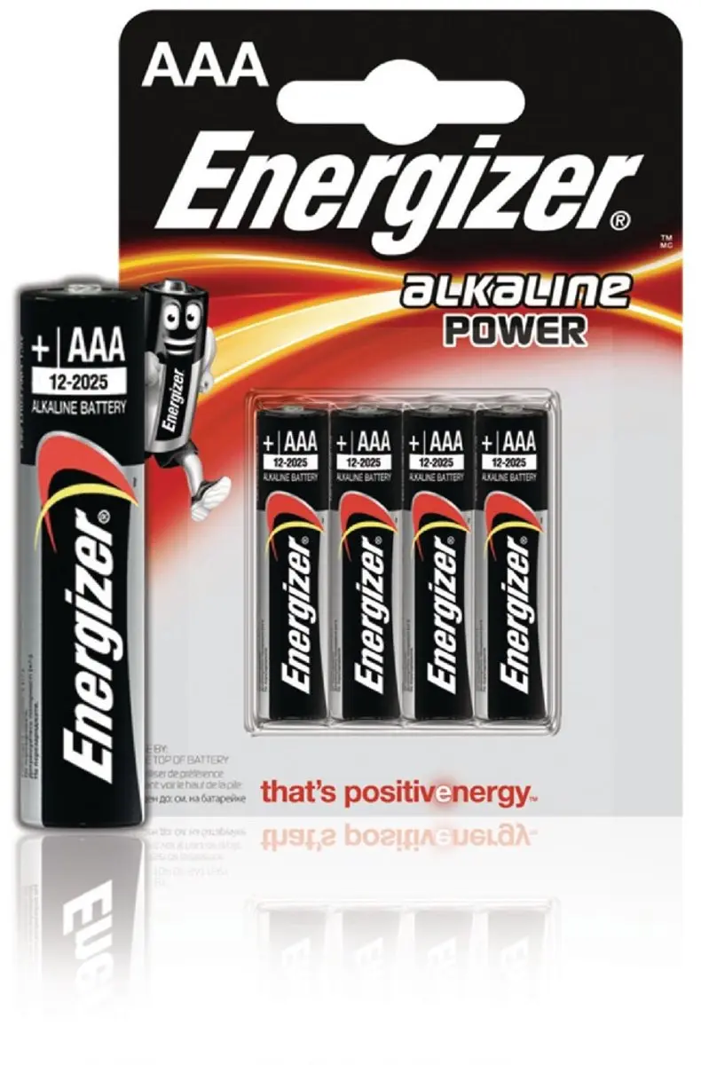 Energizer Alkaline AAA Batterijen - 4 stuks - afbeelding 5 van 6