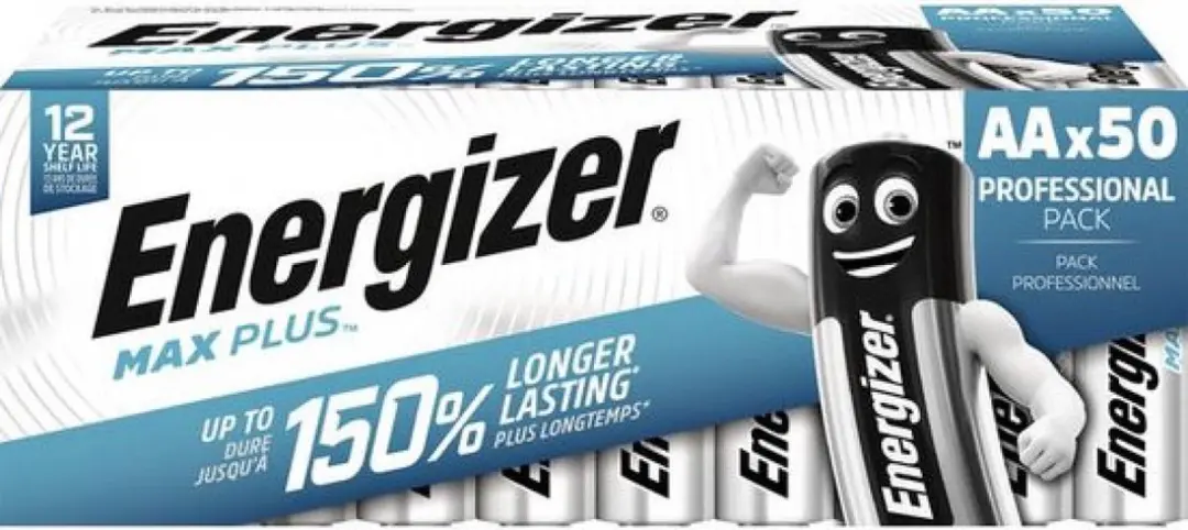 Energizer Max Plus AA Alkaline Batterijen