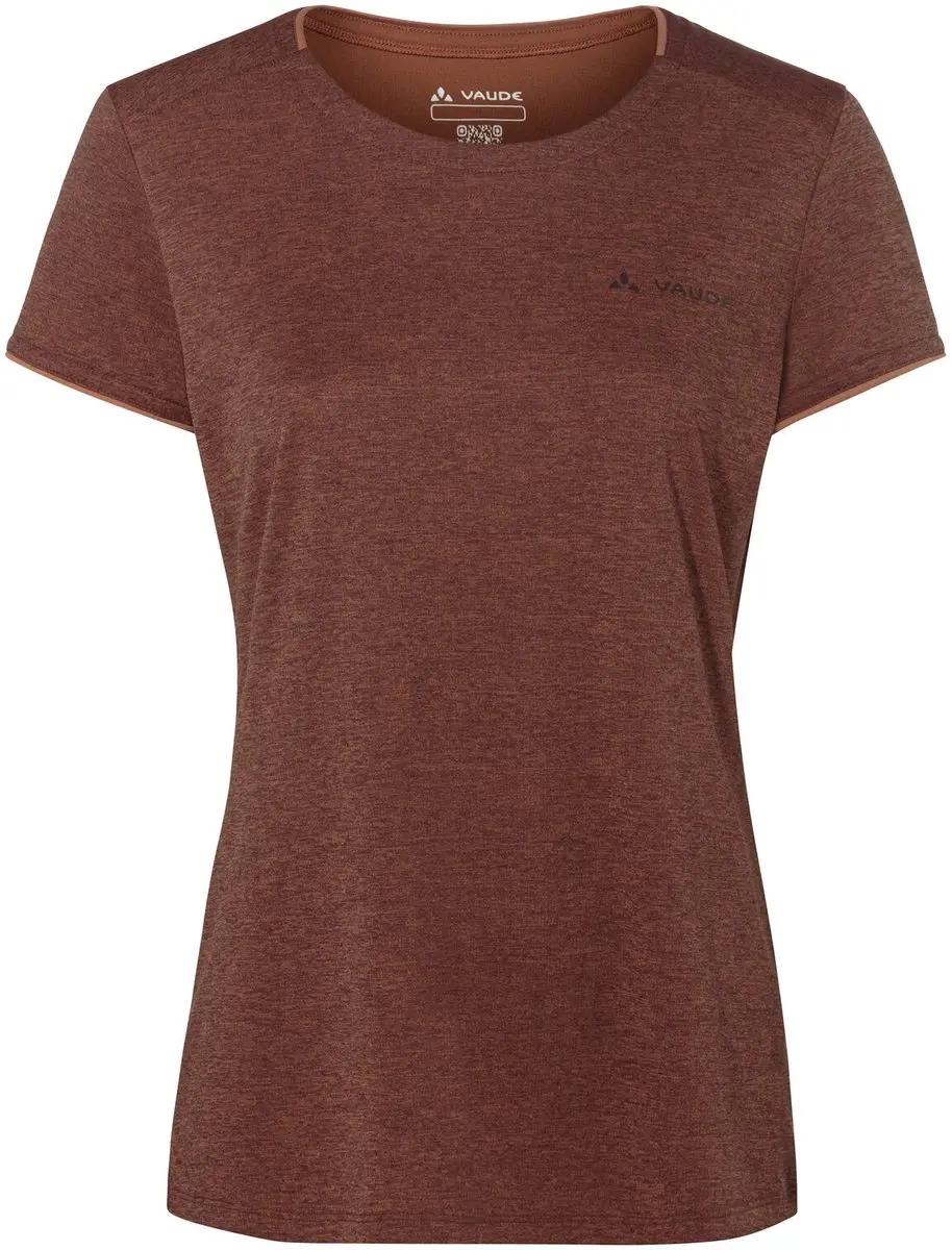 Vaude Essential T-shirt Met Korte Mouwen Bruin 38 Vrouw