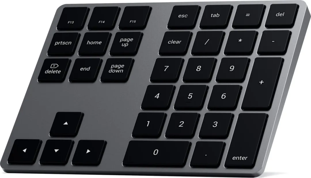 Satechi ST-XLABKM Bluetooth Extended Keypad - Grijs