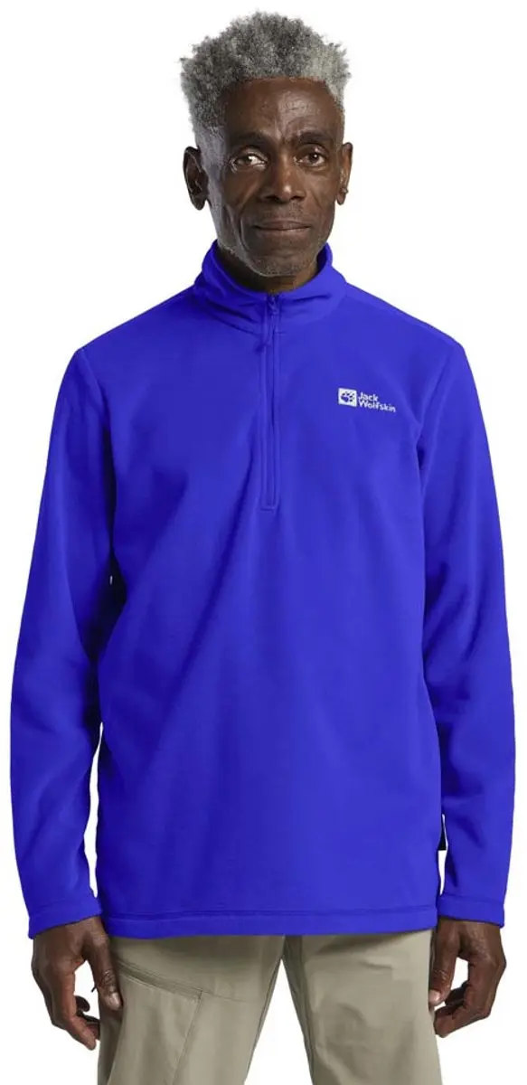 Jack Wolfskin Taunus Fleece Met Halve Rits Blauw S Man