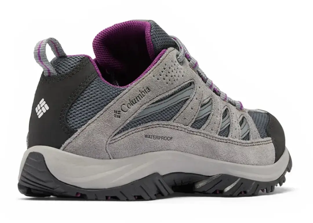 Columbia Crestwood Waterproof Dames Wandelschoenen - Grijs - afbeelding 4 van 6