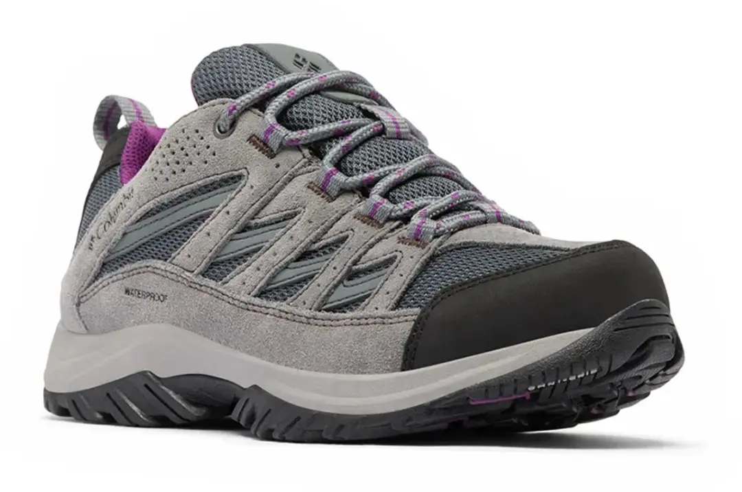 Columbia Crestwood Waterproof Dames Wandelschoenen - Grijs - afbeelding 2 van 6