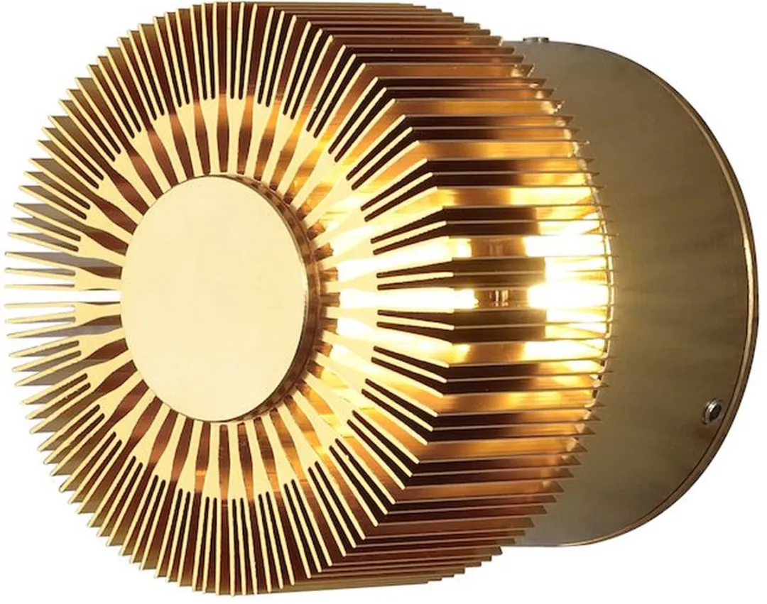 Konstsmide Monza Wandlamp Buiten LED 3W - Brons