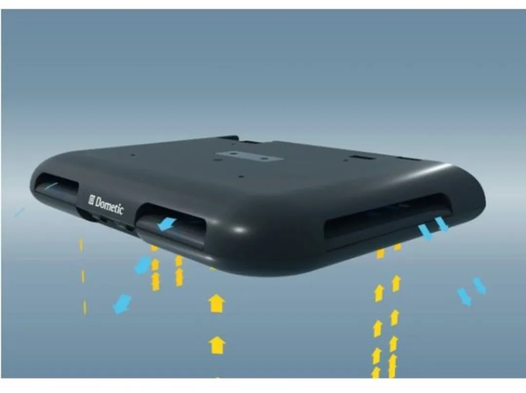 Dometic CK 2000 Plafond Inbouw - 50 m³/uur - Zwart