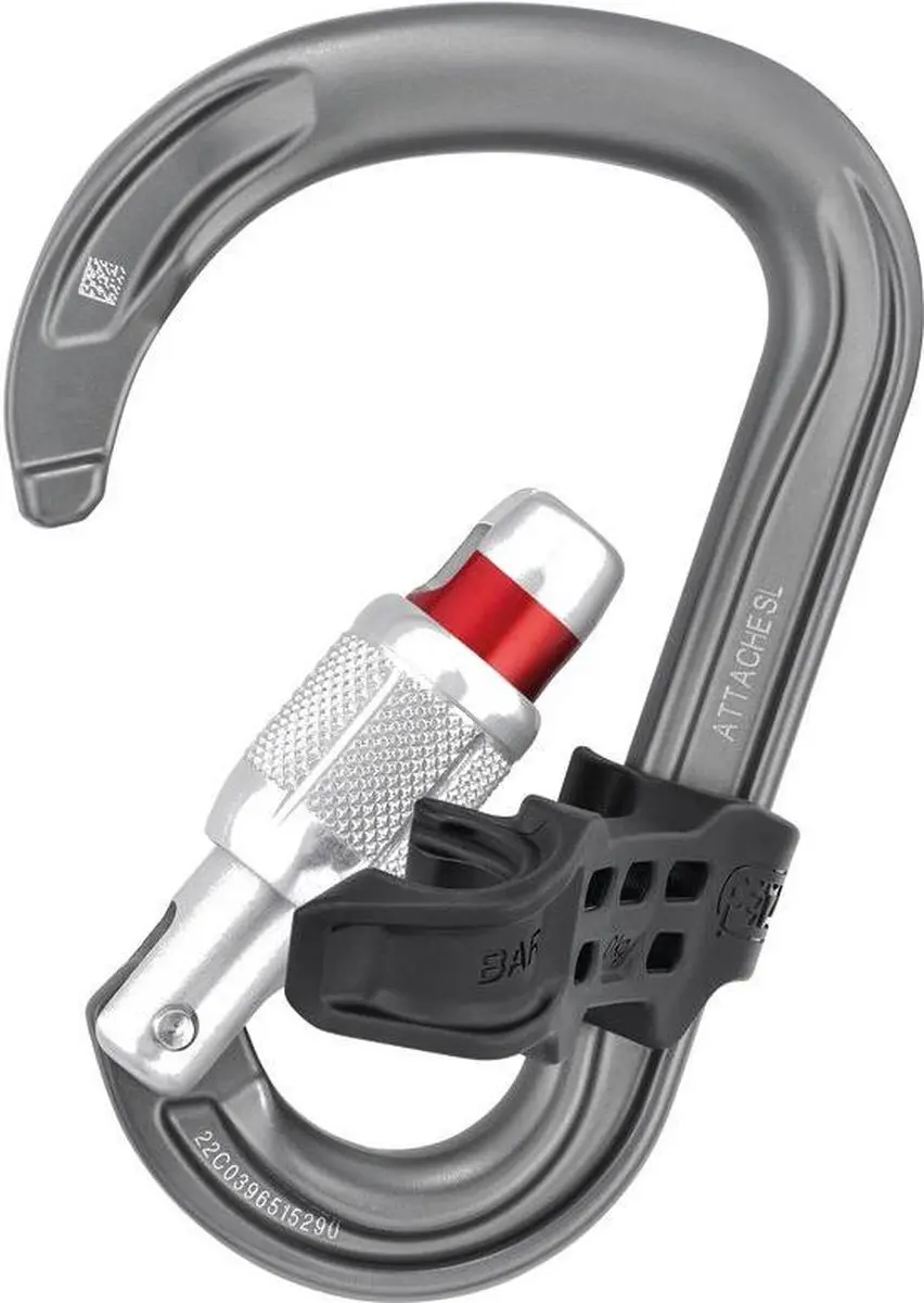 Petzl Attache Bar HMS Karabiner M038CA00 - Zilver - afbeelding 4 van 6