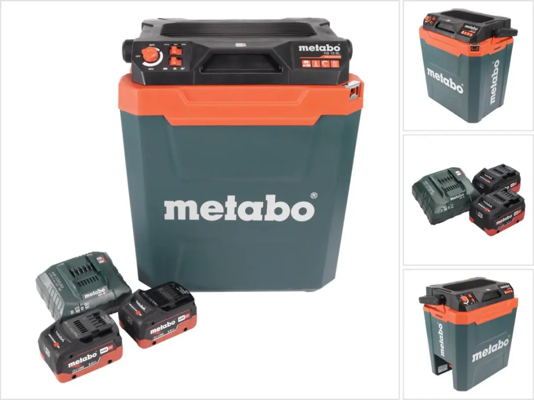 Metabo KB 18 BL accukoeler 18 V met warmhoudfunctie 28 l borstelloos + 2x accu 5