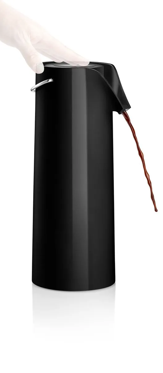Eva Solo Thermoskan met Pomp 1,8L - 502900 - Zwart