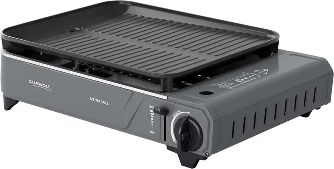 Campingaz Bistro Grill 3 camping grill (gas) – snel voorverwarmd – elektronische ontsteking - afbeelding 2 van 6