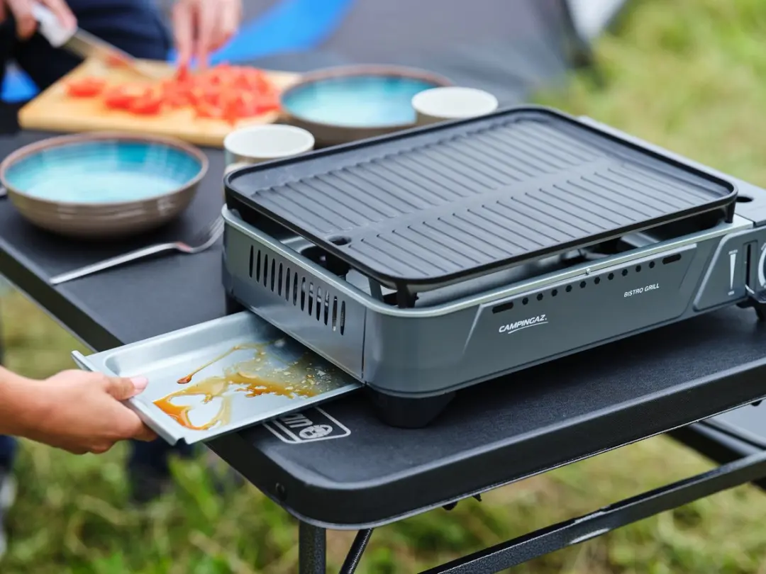 Campingaz Bistro Grill 3 camping grill (gas) – snel voorverwarmd – elektronische ontsteking - afbeelding 6 van 6