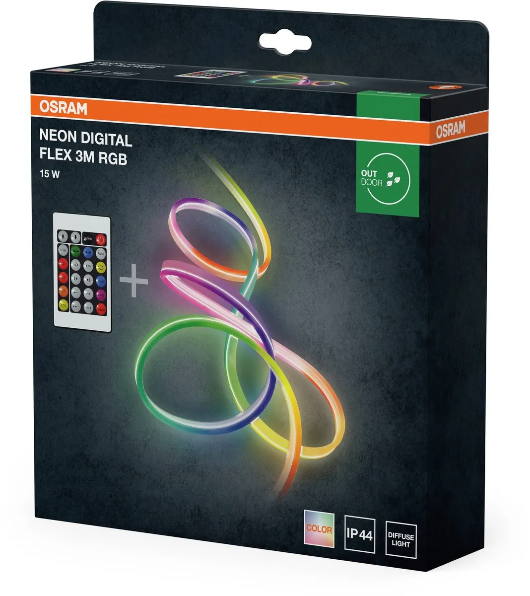 Osram Neon Digital Flex LED-strips 3M RGB - IP44 - RC - afbeelding 6 van 6