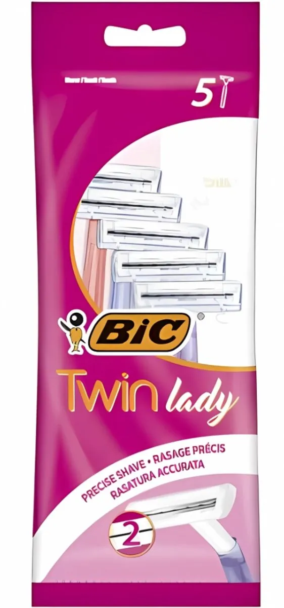 Bic Twin Lady Scheermesjes - 2 Mesjes - 10 Stuks